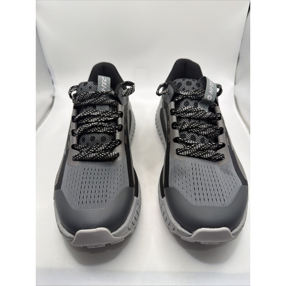 Hi-Tec Men's castle Rock Black Microchip Hiking Trail Sneakers size 10 New - Picture 3 of 6